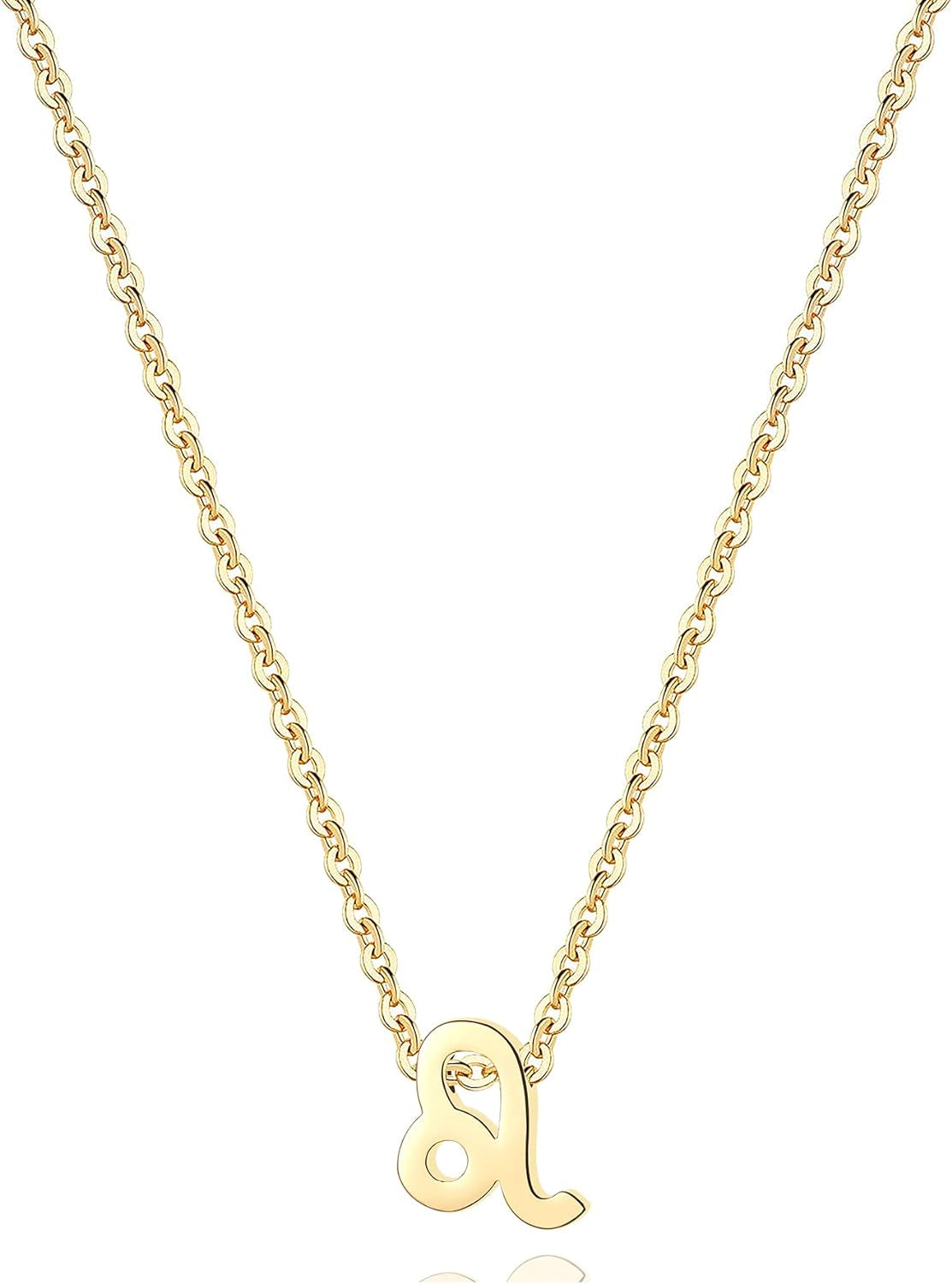 18K Gold Plated Zodiac Constellation Necklace for Women - Horoscope Pendant Jewelry