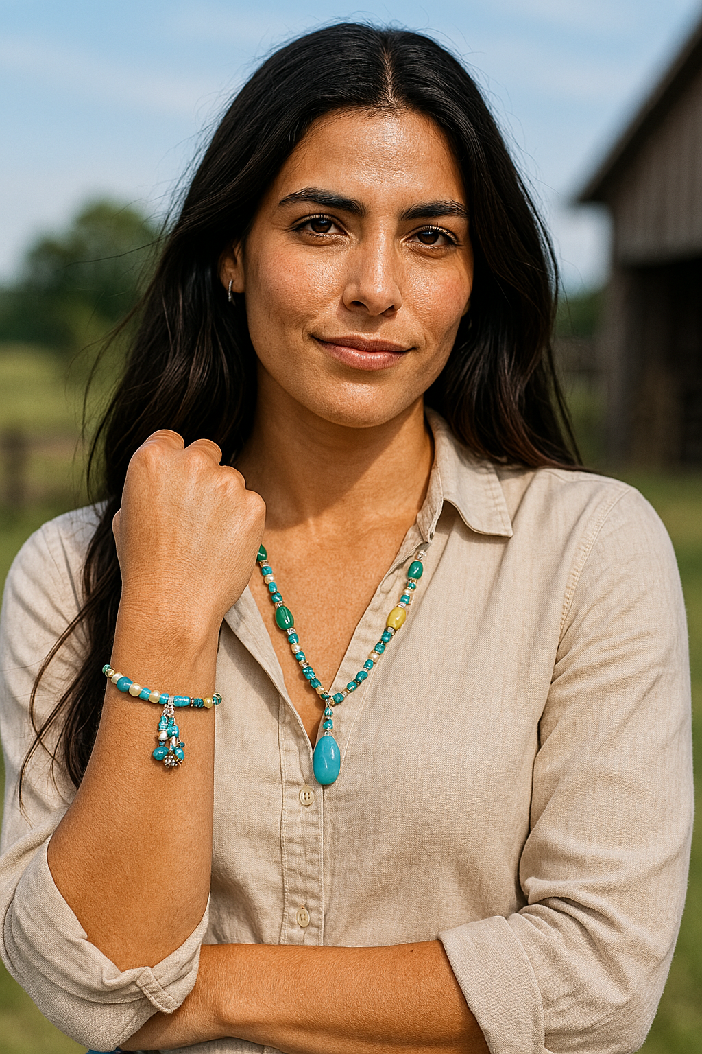 Bracelet with western flair