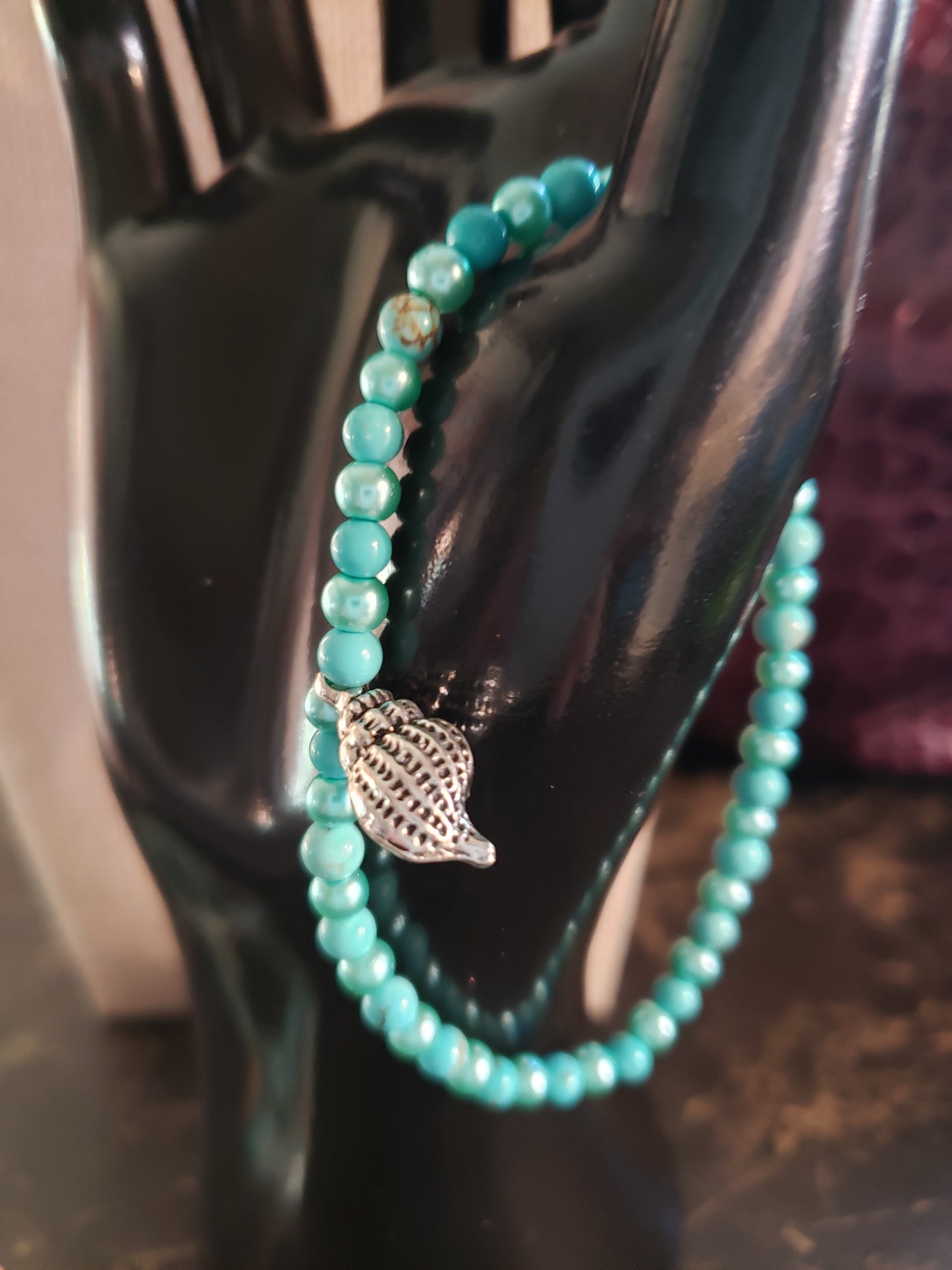 By the sea stretch bracelet