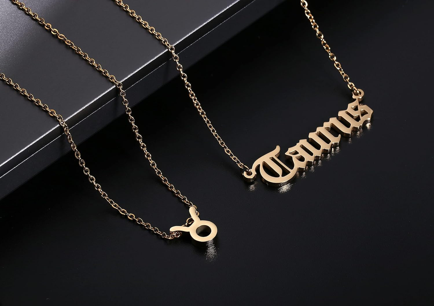 18K Gold Plated Zodiac Constellation Necklace for Women - Horoscope Pendant Jewelry